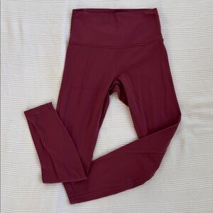 lululemon athletica align leggings size 6 dusty rose color